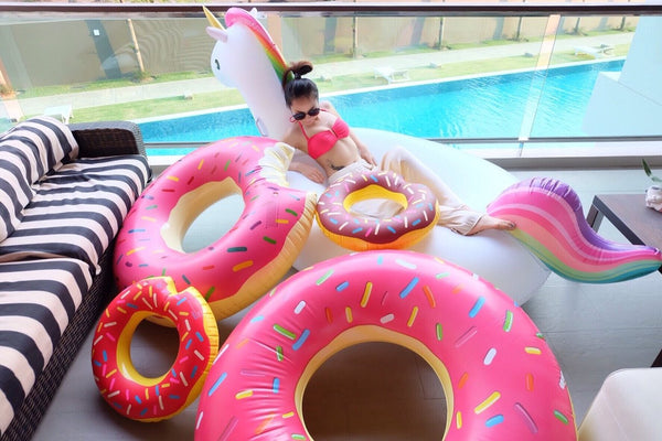 Pink Donut Float - letsfloatsg